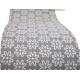 Zugstopp Halsband Windhundhalsband White Flowers on Taupe, 3 Breiten lieferbar