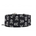 Zugstopp Halsband Windhundhalsband Little Skulls, 3 Breiten lieferbar