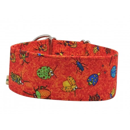 Zugstopp Halsband Windhundhalsband Käfer, 3 Breiten lieferbar