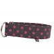Zugstopp Halsband Windhundhalsband Polka Dots in Pink, 3 Breiten lieferbar