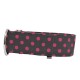 Zugstopp Halsband Windhundhalsband Polka Dots in Pink, 3 Breiten lieferbar