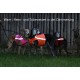 Windhund Warn-, Renn- und Tobeweste in lila mit Reflektorstreifen, 5 Größen lieferbar
