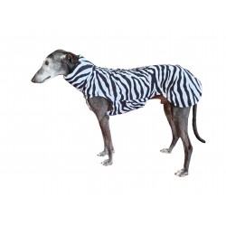 Windhund Pullover Polarfleece Zebra, ein Klettverschluss, 5 Größen